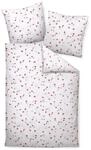 Janine Bettw&auml;sche Tango, Hellrot, Textil, Blume, 135x200 cm, Textiles Vertrauen -
