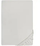 biberna Spannbetttuch, Grau, Textil, Uni, 100x200 cm, Schlaftextilien, Bettw&auml;sche,