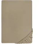 biberna Spannbetttuch, Taupe, Textil, Uni, 100x200 cm, Schlaftextilien, Bettw&auml;sche,