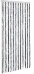 vidaXL Insektenschutz-Vorhang, Grau, Kunststoff, Rechteckig, 100x220 cm,