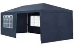 Juskys Partyzelt, Blau, Metall, 300x250x600 cm, Sonnen- & Sichtschutz,...