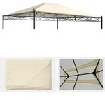 MCW Ersatzbezug, Wei&szlig;, Textil, 380x1x280 cm, Sonnenschutz & Sichtschutz,...