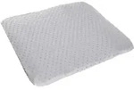 Roba Spannbezug, Hellgrau, Textil, Rechteckig, 85x75 cm, Gots, Pflegen, Wickeln,