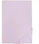 biberna Spannbetttuch, Flieder, Textil, Uni, 100x200 cm, Schlaftextilien,