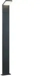 Trio Leuchten Wegeleuchte Pearl, Anthrazit, Metall, 14x100x12.5 cm, Lampen &