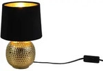 Trio Leuchten Tischlampe, Gold, Keramik, 16x26x16 cm, Lampen & Leuchten,