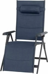 Siena Garden GARTEN-RELAXLIEGE Dunkelblau, Anthrazit 75x123x91 cm