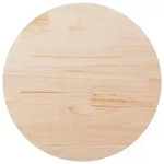 vidaXL Tischplatte,, Braun, Holz, 80x2.5x80 cm, Esszimmer, Tische, Esstische,