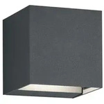 Trio Leuchten Aussenwandleuchte Adaja, Anthrazit, Metall, F, 8x8x8 cm, Lampen &