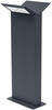 Ledvance LED-AUßENLEUCHTE Endura Style, Dunkelgrau, Metall, Kunststoff, 17.7x50x20