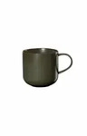 ASA Kaffeebecher Coppa Nori, Dunkelgr&uuml;n, Keramik, Uni, 400 ml, 9.5 cm, Kaffee & Tee,