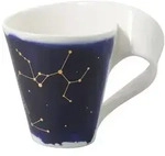 Villeroy & Boch Tasse, Wei&szlig;, Blau, Keramik, 0.3 L, Kaffee & Tee, Tassen,