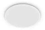 Philips Led-Deckenleuchte Superslim, Wei&szlig;, Kunststoff, 54.5x55x3.2 cm, Lampen &