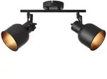 Brilliant Spotrohr, Schwarz, Metall, 35x18x26 cm, Lampen & Leuchten,