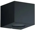 Aussenwandleuchte Cordoba, Schwarz, Kunststoff, 10x9 cm, Lampen & Leuchten,