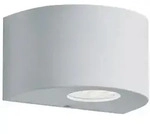 AU&szlig;ENWANDLEUCHTE Rosario, Wei&szlig;, Kunststoff, F, 15x9 cm, Lampen & Leuchten,