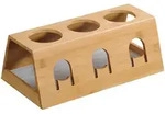 Kesper Flaschenhalter, Eiche, Naturmaterialien, 17.5x12x32 cm, FSC 100%,