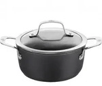 Ballarini Topf, Schwarz, Metall, Kochen, T&ouml;pfe, Schmort&ouml;pfe