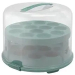 Rotho Kuchentransportbox Fresh, Kunststoff, rund, 34.5x26x35.5 cm, Reach, DIN...