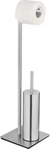 Wenko WC-B&Uuml;RSTENKOMBINATION Edelstahl 20x71.5x20 cm