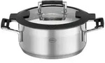 R&ouml;sle Bratentopf Silence Pro, Edelstahl, Metall, 2,9 L, Messskala, backofengeeignet,