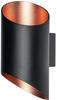 Ledvance Led-Wandleuchte Smart+ Orbis Wall Lamp Cylinder, Schwarz, Metall,