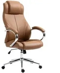 CLP Chefsessel, Hellbraun, Metall, 64x120x79 cm, Arbeitszimmer, B&uuml;rost&uuml;hle,
