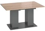 Vicco Esstisch, Anthrazit, Holzwerkstoff, Rechteckig, 140x76x90 cm, Esszimmer,