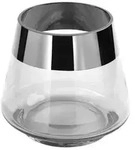Fink Teelichthalter, Glas, 13 cm, Dekoration, Kerzen & Zubeh&ouml;r, Teelichthalter