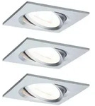 Paulmann Led-Deckenleuchte, Alu, Metall, 84 mm, rechteckig,rechteckig, F,...