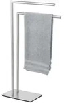 Wenko Handtuchst&auml;nder Recco, Edelstahl, Metall, 48x80.5x20 cm, schwenkbar,