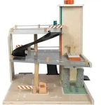 small foot Parkgarage, Mehrfarbig, Kunststoff, Holz, 6-teilig, 62x43x36 cm, EN...