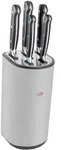 Wesco Messerblock Loft, 6-teilig, 25x16x11.7 cm, Gr&uuml;ner Punkt, Kochen,