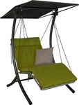 Boxxx HOLLYWOODSCHAUKEL Beige, Limette 100x160x145 cm