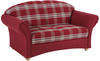 Max Winzer 2-Sitzer-Sofa, Rot, Textil, Buche, 151x85x81 cm, Goldenes M, Made in