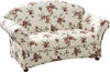 Max Winzer 2-Sitzer-Sofa, Rot, Beige, Textil, Blume, 151x85x81 cm, Goldenes M, Made
