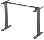 Albatros Tischgestell, Schwarz, Metall, 135x116x59 cm, Arbeitszimmer, Schreibtische,