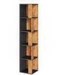 Vicco Eckregal, Eiche, Holzwerkstoff, 5 F&auml;cher, Rechteckig, 33.3x162.2x33.3 cm,