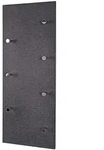 Wandgarderobe, Grau, Chrom, Metall, Holzwerkstoff, Steine, 80x30x5.5 cm,...