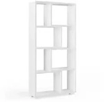 Vicco Raumteiler, Wei&szlig;, Holzwerkstoff, 8 F&auml;cher, Rechteckig, 60.2x120x20.1 cm,