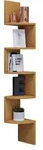 Mid.you Eckregal, Buche, Holzwerkstoff, 19.6x123.6x19.6 cm, Wohnzimmer, Regale,