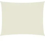 vidaXL Sonnensegel, Creme, Textil, 600x800 cm, Sonnenschutz & Sichtschutz,