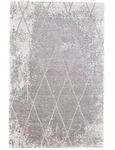 Tom Tailor Vintage-Teppich Fine Line, Silber, Textil, Raute, rechteckig, 68x130...
