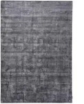 Tom Tailor Handwebteppich, Anthrazit, Textil, Uni, rechteckig, 50x80 cm, Teppiche &