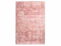 Hochflorteppich, Rosa, Textil, 160x230 cm, pflegeleicht, Teppiche & Böden, Teppiche,
