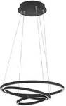 Eglo H&auml;ngeleuchte Lobinero-Z, Schwarz, Wei&szlig;, Metall, Kunststoff, rund,rund, 110 cm,