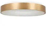 Led-Deckenleuchte Ringlede, Gold, Kunststoff, Metall, rund,rund, F, 9 cm, CE,