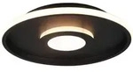 Trio Leuchten Led-Badezimmer-Deckenleuchte, Schwarz, Metall, Kunststoff, F, 40x6.8x40