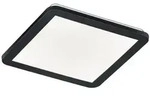 Led-Deckenleuchte Camillus, Schwarz, Wei&szlig;, Kunststoff, 30x3x30 cm, Lampen &