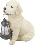 Globo Solarleuchte, Beige, Kunststoff, 15.5x23.5x25 cm, CE, Lampen & Leuchten,